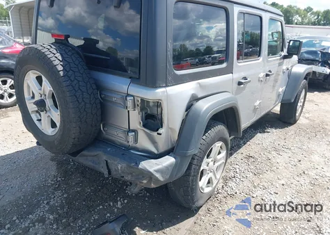 2020 Jeep Wrangler Unlimited Sport S 4X4 from USA, damaged, VIN 1C4HJXDN2LW160395